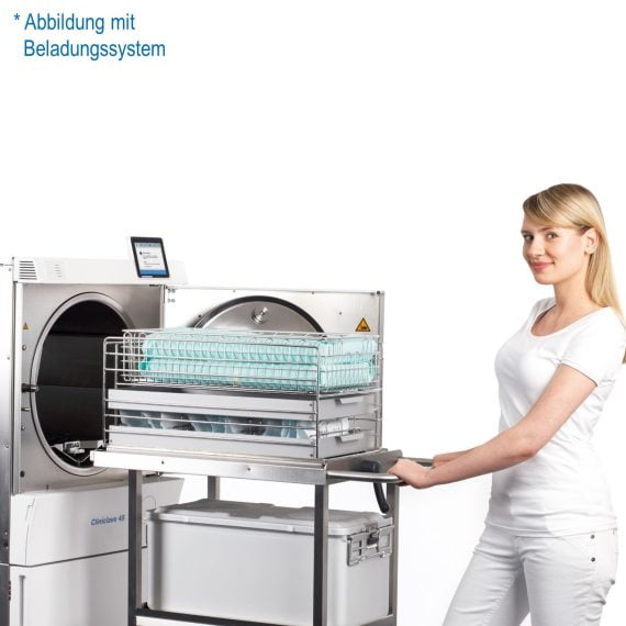 MELAG Cliniclave 45 D - 110 litre Çift Kapılı Buhar Sterilizatörü -3